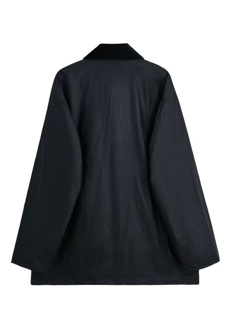 waxed ripstop leisure jacket man black SUNFLOWER | 4101999