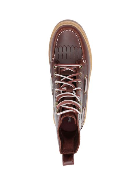 stivali stone street mid lace up boots donna burgundy TIMBERLAND | TB0A27YZEIW1