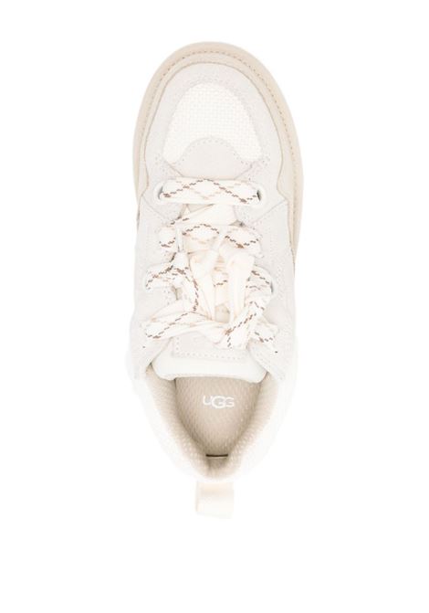 lo lowmel sneakers woman white and beige UGG | 1168890JSM