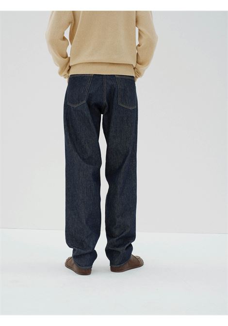 hard twist denim wide pants indigo AURALEE | A00P03DMINDIGO