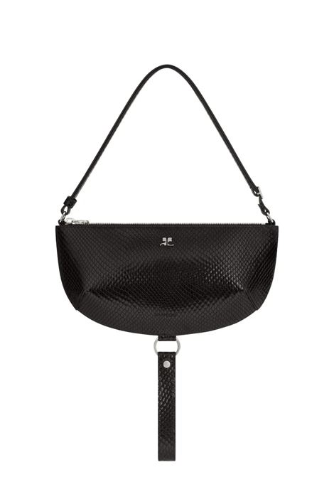 holy eclipse viper bag woman balck COURRÈGES | 325GSA190CV00459999