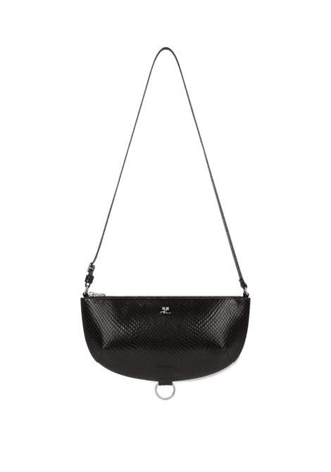 holy eclipse viper bag woman balck COURRÈGES | 325GSA190CV00459999
