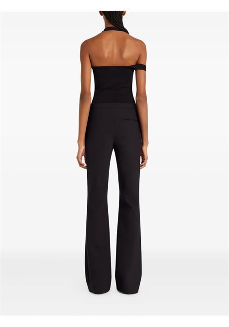 tank top asymmetrical buckle donna nera COURRÈGES | 325JDE143JS01949999