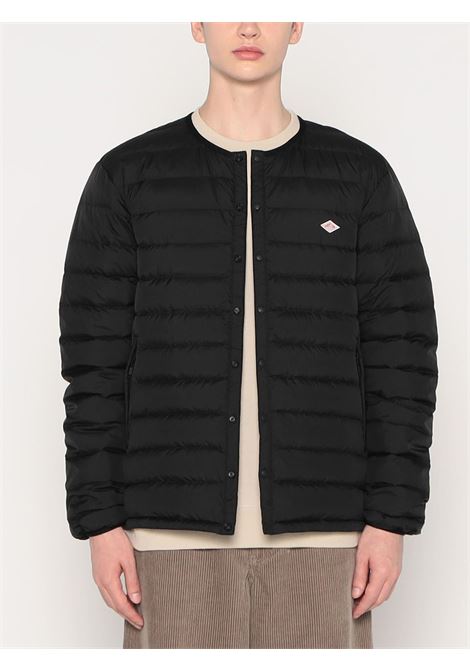 giacca crewneck inner down uomo nera DANTON | DT-A0025BLACK