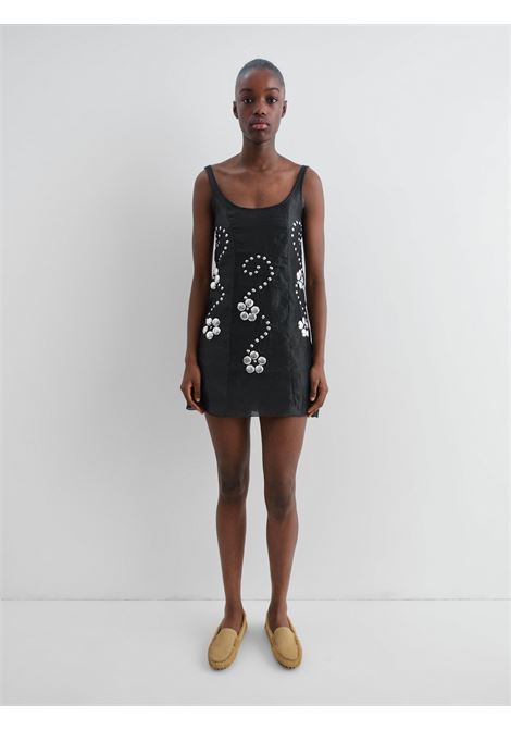 claude studs dress woman black GIMAGUAS | RWF250504501