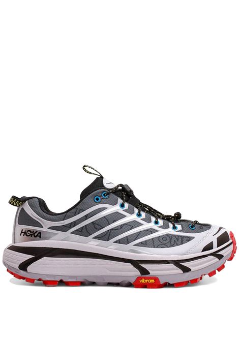 mafate three 2 wordmark sneakers man grey HOKA | 1175490ARYT