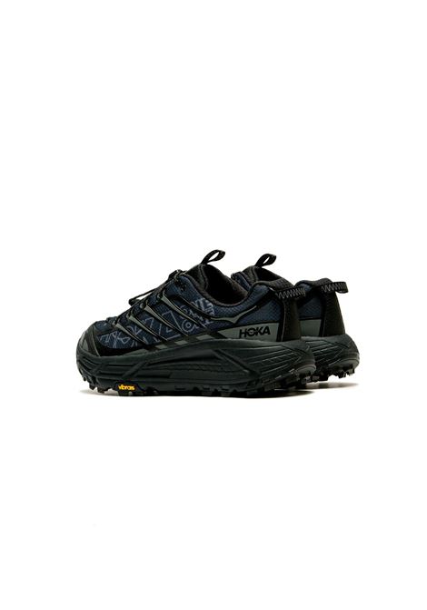 mafate three 2 wordmark sneakers man black HOKA | 1175490BCKT
