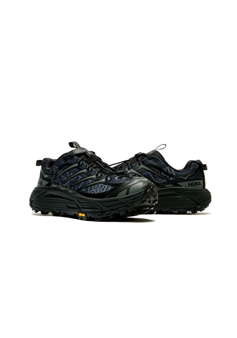 mafate three 2 wordmark sneakers man black HOKA | 1175490BCKT