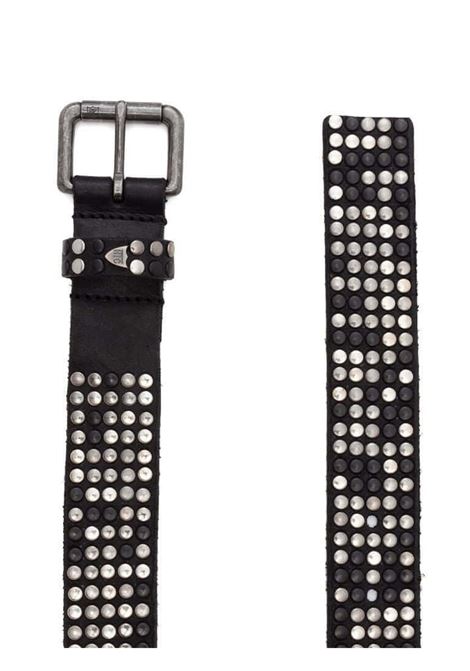5000 studs belt woman black HTC | 25WHTCI038BLACK
