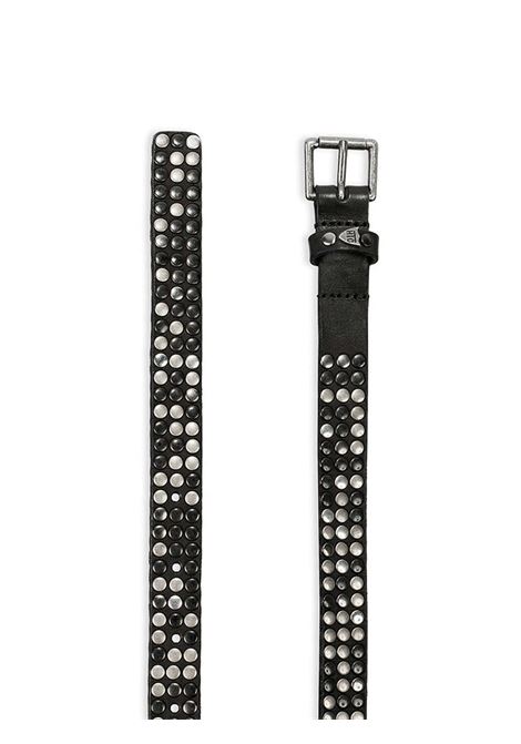 3000 studs belt woman black HTC | 25WHTCI039BLACK