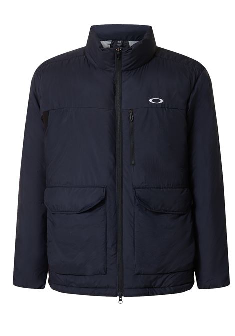supple padded jacket man blue and black OAKLEY | FOA40814102E