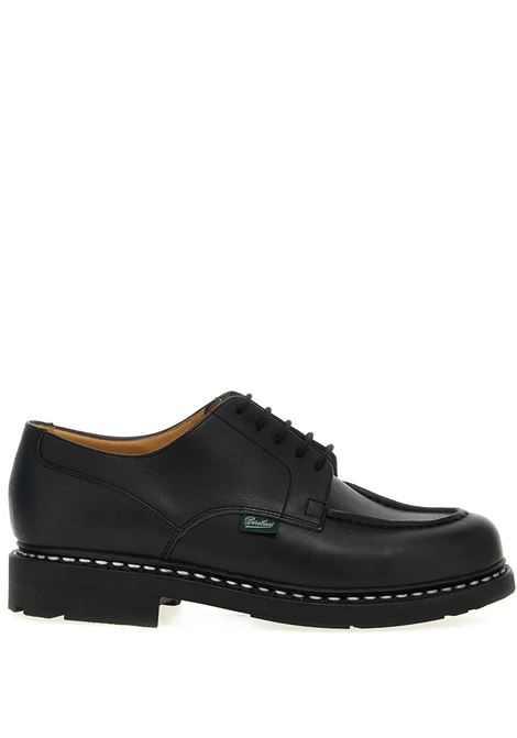 chambord lace up man black PARABOOT | 710709BLACK