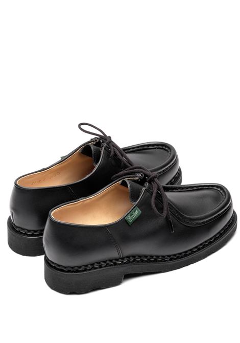michael lace up man black PARABOOT | 715604BLACK