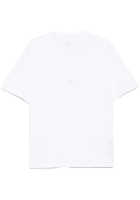 t-shirt light regular uomo verde bianca ROA | RBMW0254JY22WTH0001