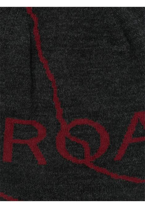 cappello beanie logo wool uomo antracite ROA | RBUW288YA12ANT0001