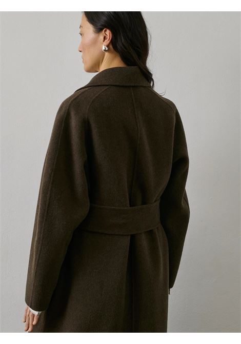 cappotto harvard donna marrone khaki SOEUR | MAN0503HARVARDKAK2219W