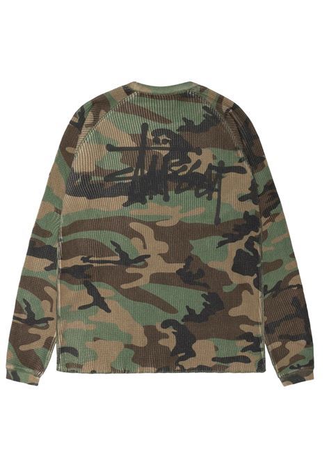 busic stussy therman tee man camo STÜSSY | 11403560423