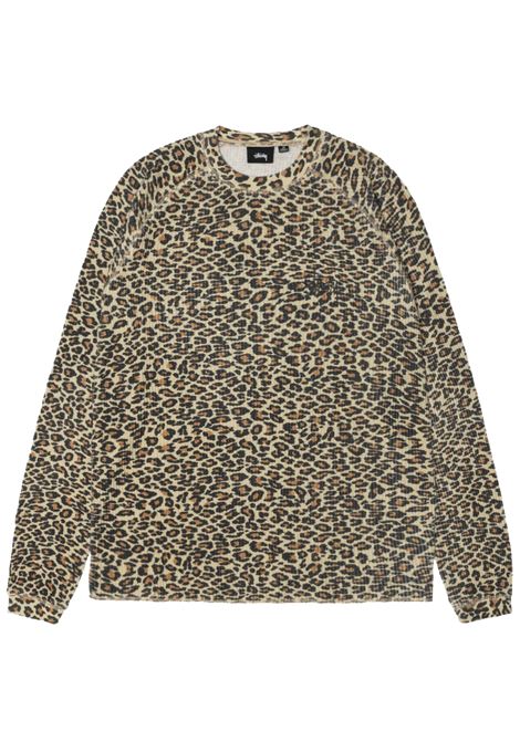 busic stussy therman tee man leopard STÜSSY | 1140356923