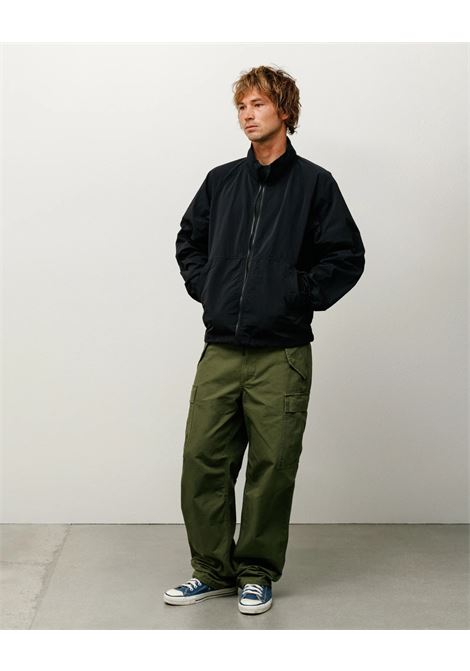 warm up jacket unisex black STÜSSY | 1158280001