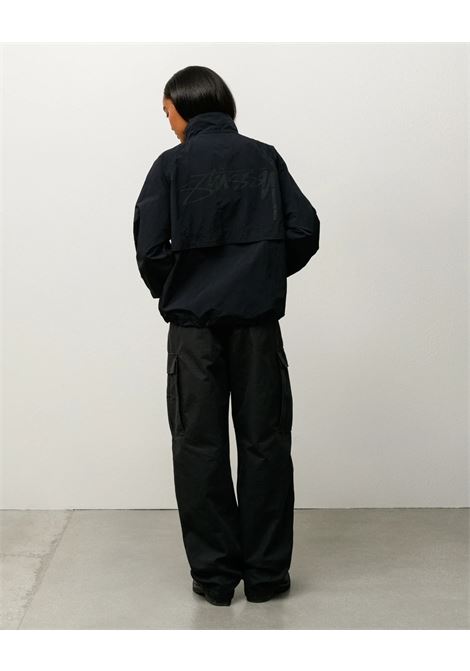 warm up jacket unisex black STÜSSY | 1158280001