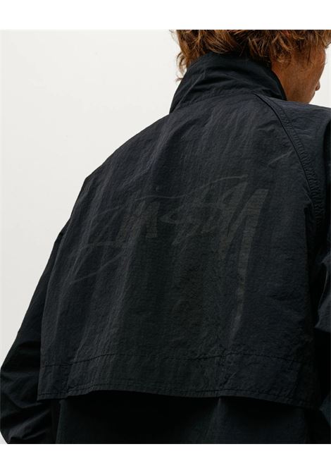 warm up jacket unisex black STÜSSY | 1158280001