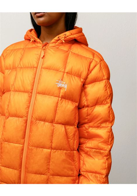 midweight hooded puffer man orange STÜSSY | 1158560602