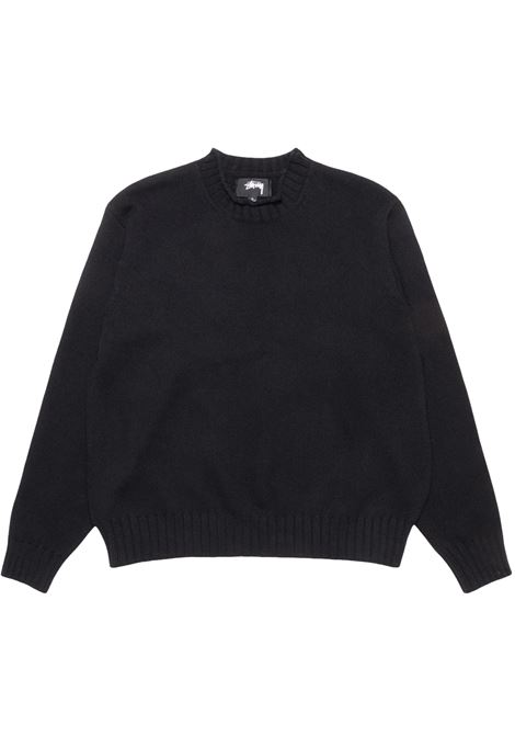 tomal mock neck sweater black STÜSSY | 1172760001