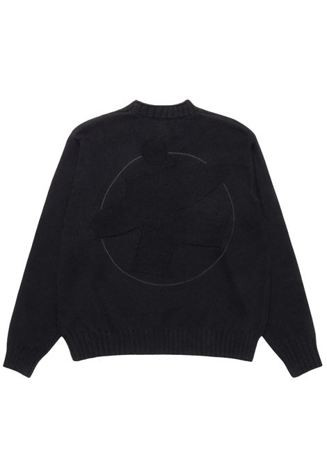 tomal mock neck sweater black STÜSSY | 1172760001