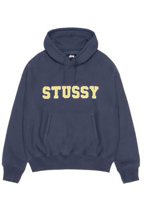 felt applique hood man navy STÜSSY | 1185910806