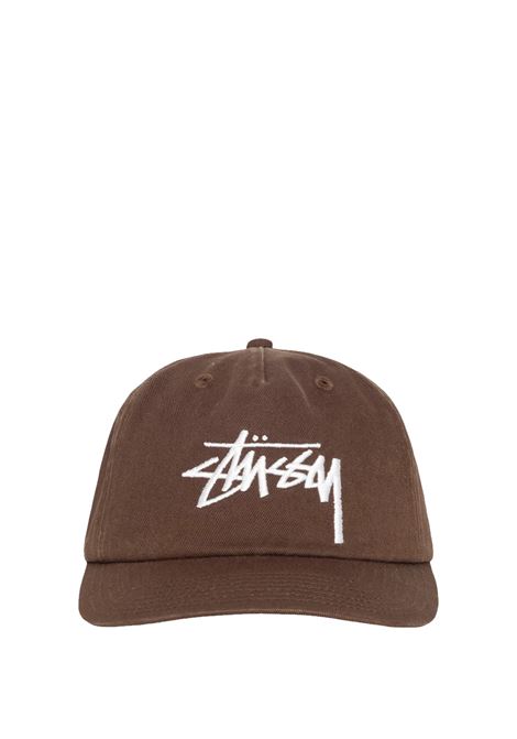 mid-depth big stock snapback man chocolate STÜSSY | 13111451003