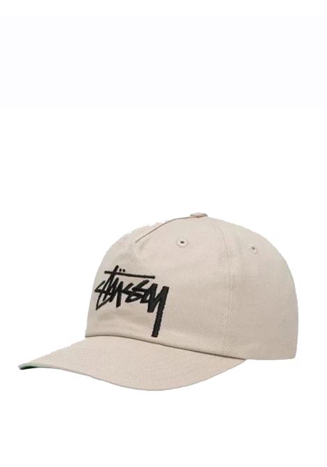 mid-depth big stock snapback man faded tan STÜSSY | 13111452728