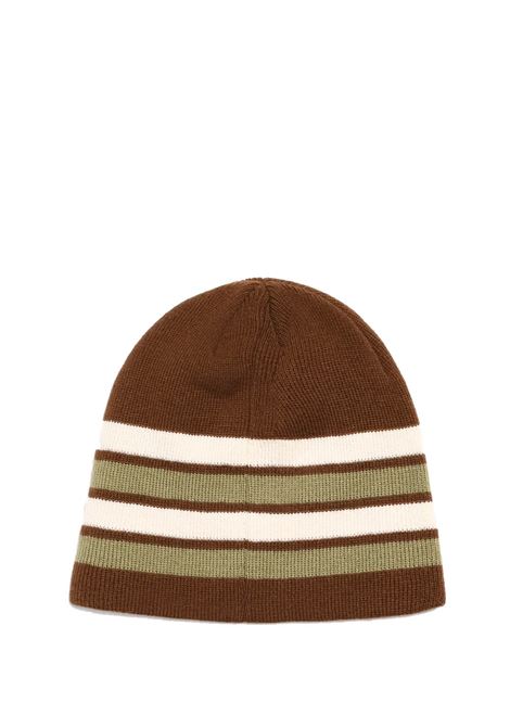 beanie skullcap basic stripe man marrone STÜSSY | 13212361001