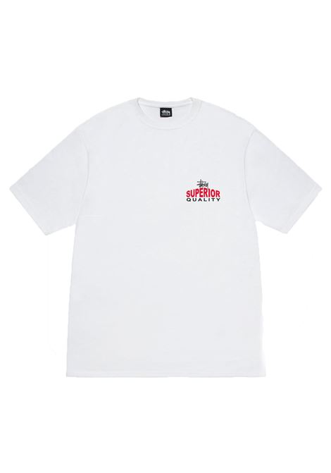 superior quality tee man white STÜSSY | 19051061201