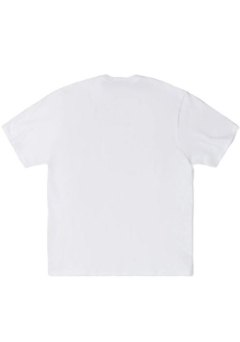 t-shirt long rage tee uomo bianca STÜSSY | 19051421201