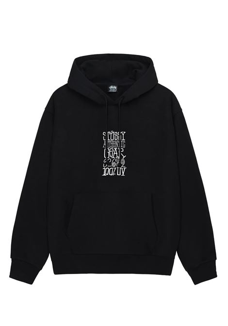 authentic gear hood man black STÜSSY | 19251240001