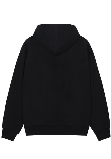 mirror zip hoodieman black STÜSSY | 19751270001