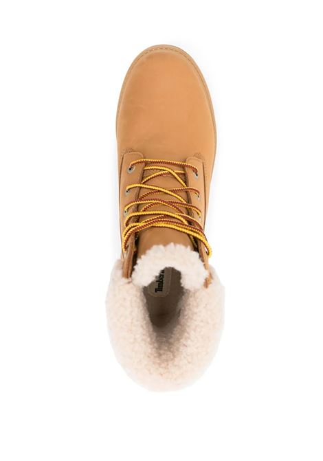 strone street mid lace warm lined boots woman camel TIMBERLAND | TB0A2PU67541