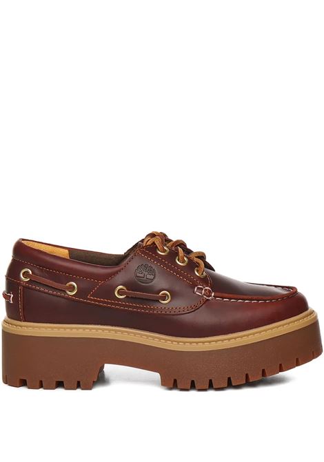 strone street boat rootbeer lace-up woman burgundy TIMBERLAND | TB0A2QDMD571