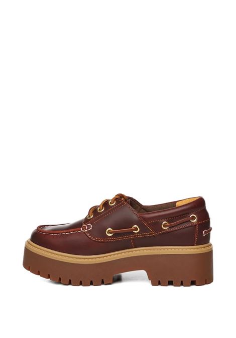 strone street boat rootbeer lace-up woman burgundy TIMBERLAND | TB0A2QDMD571