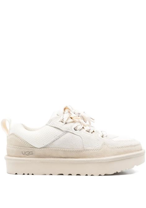 lo lowmel sneakers woman white and beige UGG | 1168890JSM