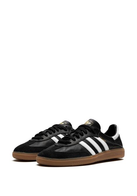 samba decon sneakers unisex black in leather ADIDAS | IF0641BLACK