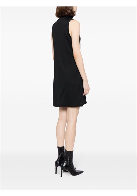 abito interlock tracksuit dress woman black in polyester COURRÈGES | 124JRO355JS00919999
