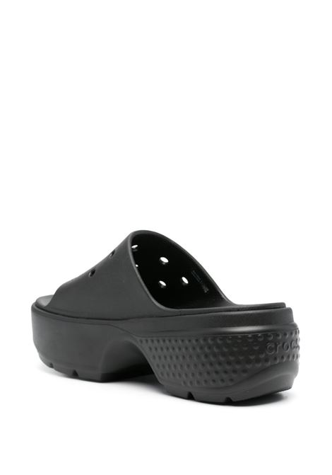 stomp sandals men black in croslite resin CROCS | CR.209346BLK