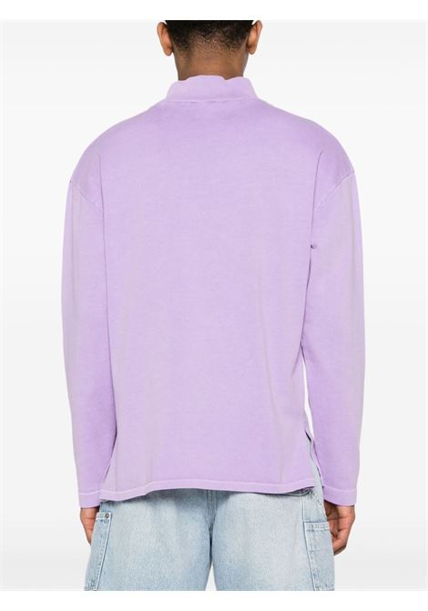 embroidered t-shirt unisex purple in cotton ERL | ERL08T0091