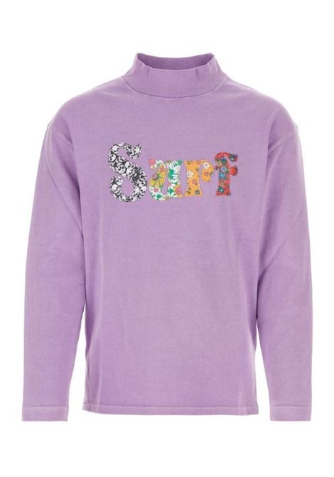 embroidered t-shirt unisex purple in cotton ERL | ERL08T0091