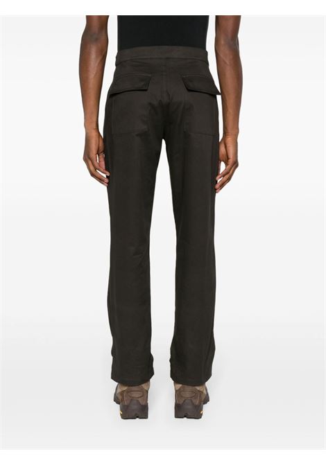 pantaloni low noise uomo marroni in cotone GR10K | SS24GR1C7AQSB