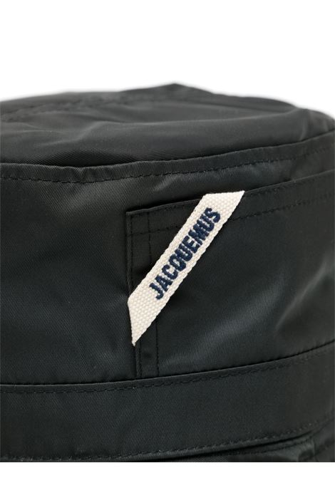 cappello le bob ovalie unisex nero in nylon JACQUEMUS | 236AC587-3138990
