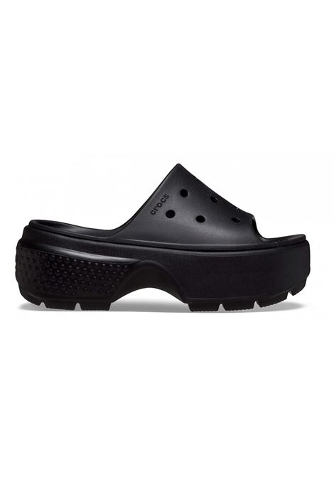 stomp sandals men black in croslite resin CROCS | CR.209346BLK