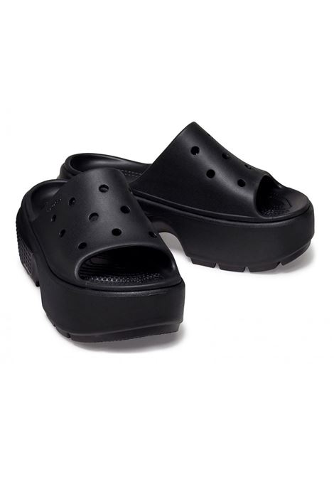 stomp sandals men black in croslite resin CROCS | CR.209346BLK
