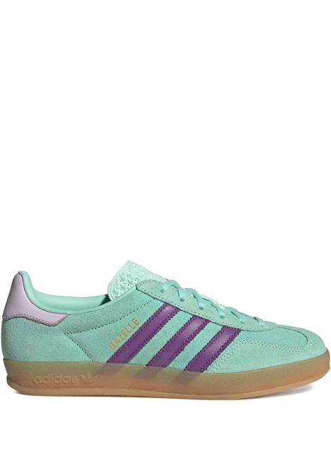 gazelle indoor w snekaers woman aqua green ADIDAS | JQ0192GREEN